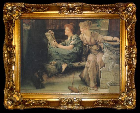 framed  Alma-Tadema, Sir Lawrence Comparisons (mk24), ta009-2